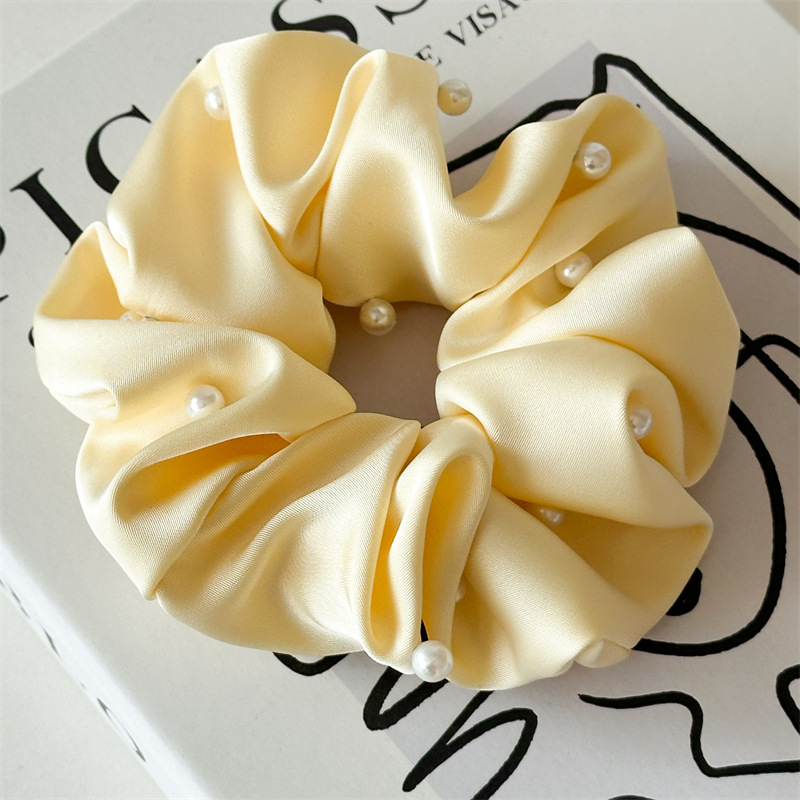 Pearl Luxe Scrunchies