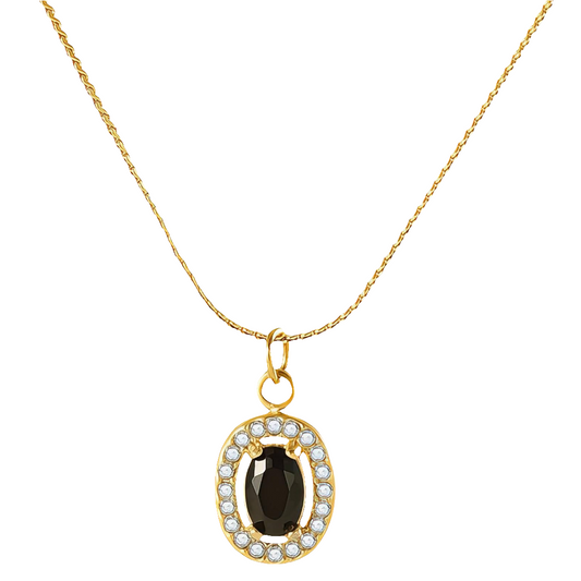 Noir Halo Pendant