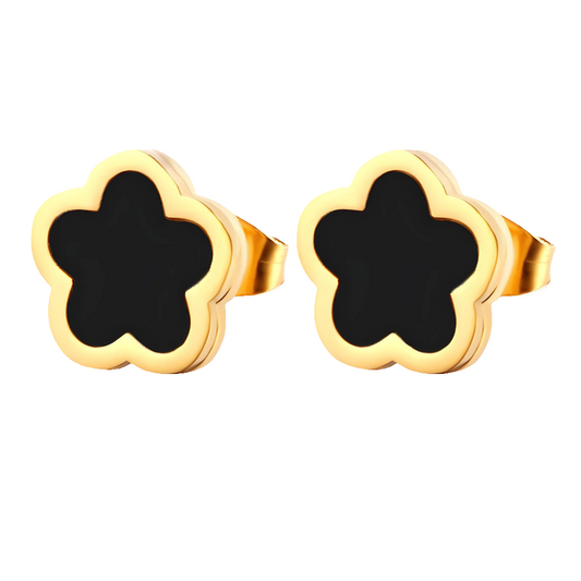 Midnight Bloom Studs