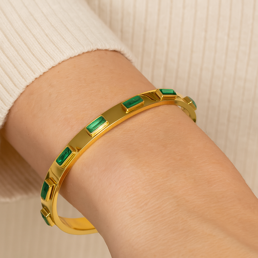 Verdant Glow Bangle