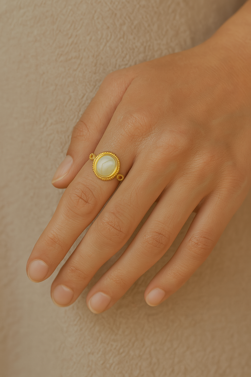 Luna Mirage Ring - Adjustable